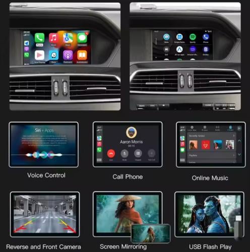 جهاز كاربلاي مرسيدس E_G_CLA_A_GLA_CLS_