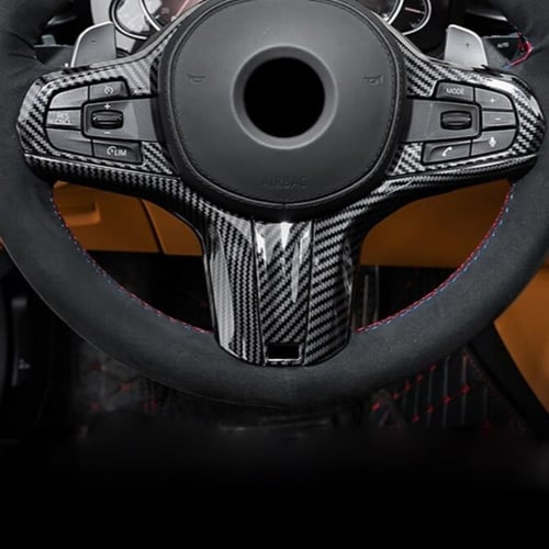 ملصق كاربون فايبر لعجلة القيادة
