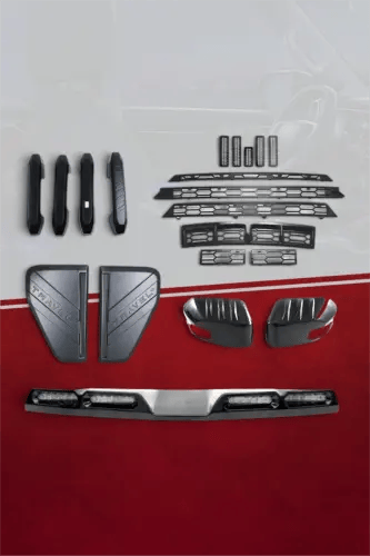 Jetour T2 Outdoor Accessories - Headlights and Decorative Trims