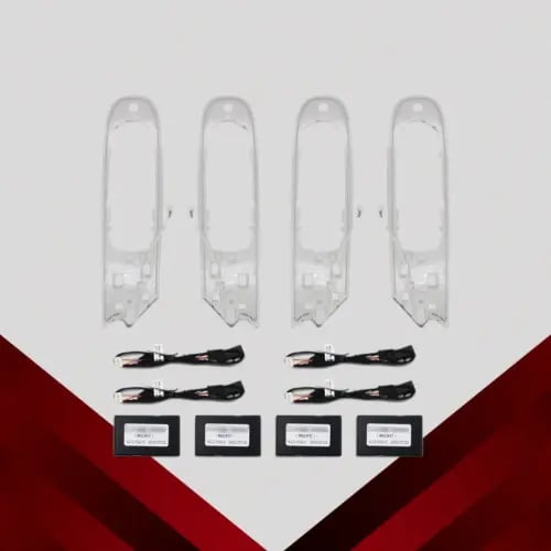 64-color ambient LED lighting kit for Mercedes C-Class W206 and GLC X254 door sills