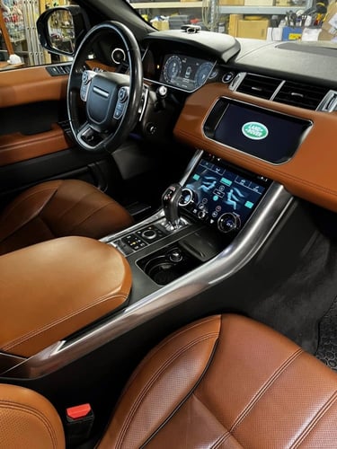 شاشة مكيف رنج روفر