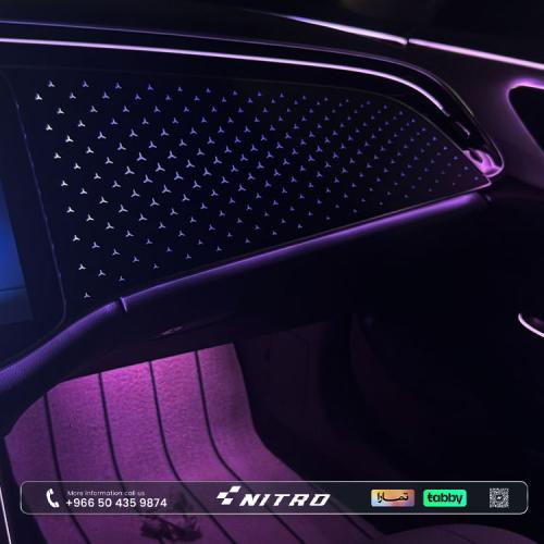 ليد طبلون نجوم مرسيدس E