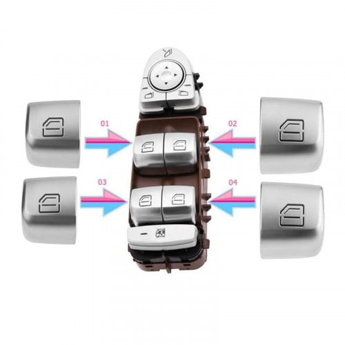 ازرار نوافذ مرسيدس S_C class