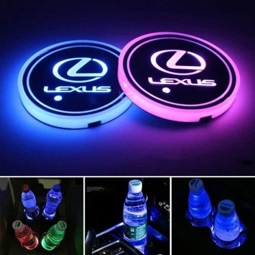 ليد اكواب لكزس مضيىء