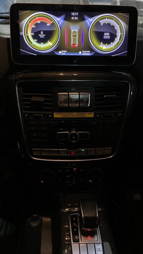 شاشة مرسيدس G Class 2013_2015