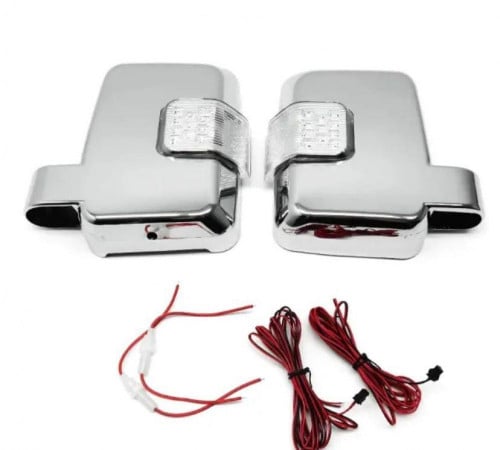 غطيان مرايات ربع + شاص بفلشر درجه اولي طقم