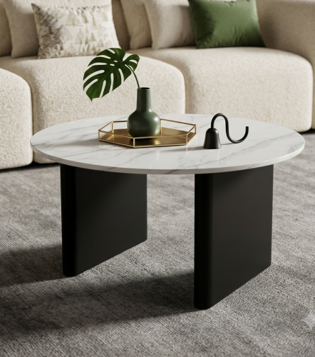 طاولة تقديم رخامية بتصميم انيق