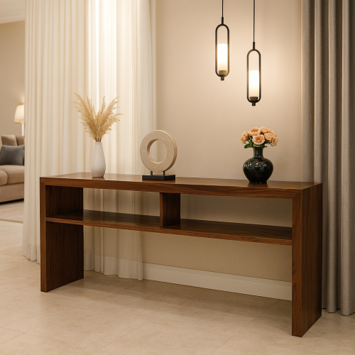 طاولة كونسول مقشر الجوز _ بتصميم عصري