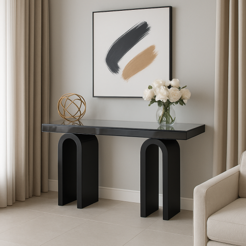 طاولة كونسول بتصميم عصري وفاخر