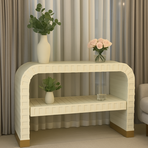 كونسول قوسي بتصميم عصري