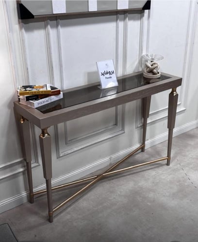 طاولة كونسول بتصميم فاخر وعصري