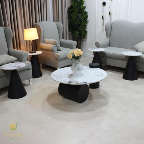 طقم طاولة تقديم ( 4 طاولة خدمة )