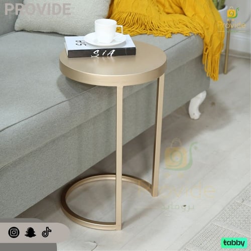 طاولة خدمة صغيرة (شمبانى) بتصميم عصري وأنيق.