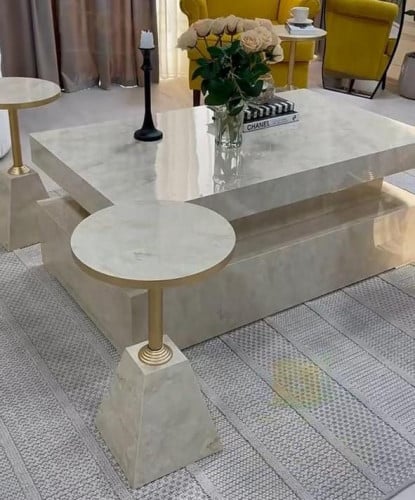 طقم طاولة مع 4 خدمة