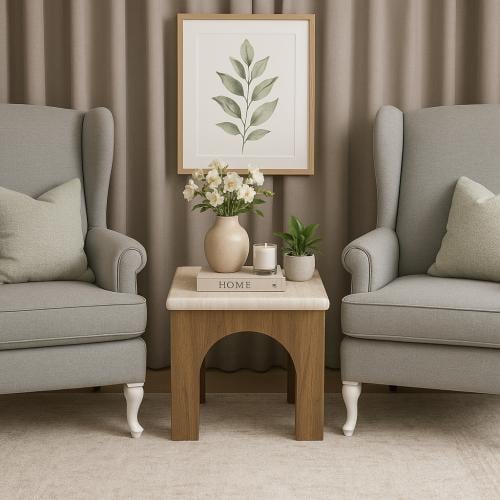 طاولة جانبية مودرن بتصميم عصري أنيق
