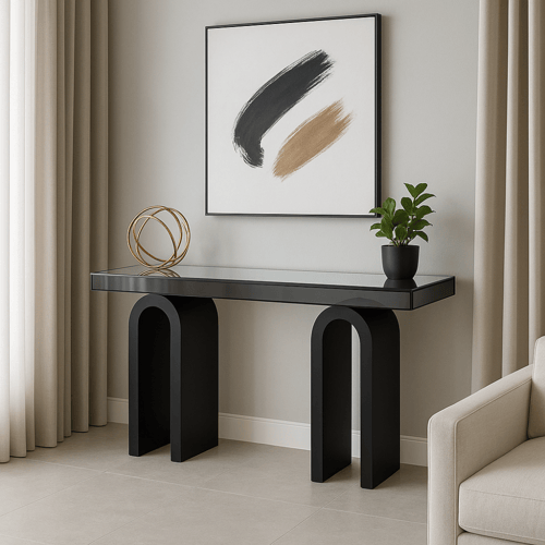 طاولة كونسول بتصميم عصري وفاخر