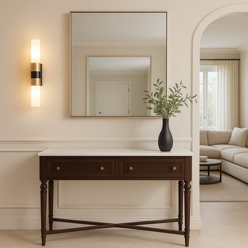 كونسول بتصميم عصري كلاسيك أنيق