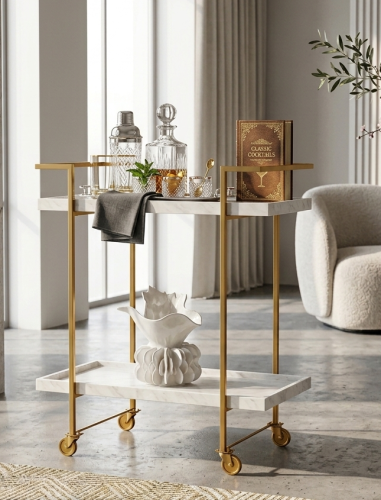 عربية تقديم بتصميم عصري وأنيق