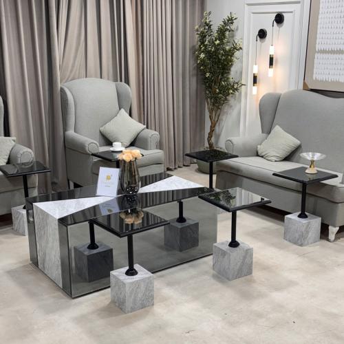 طقم طاولات مع 6خدمة