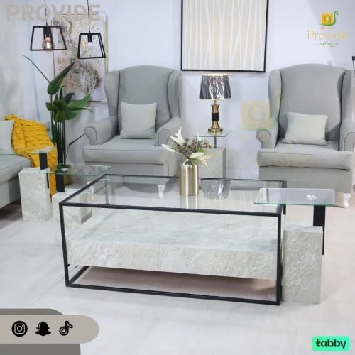 طقم طاولة تقديم ( 4 طاولة خدمة )