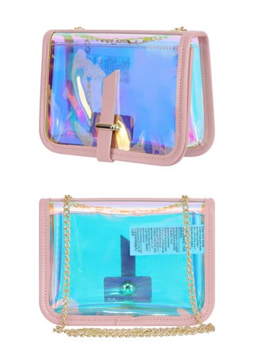 حقيبة كروسبودي (وردي)