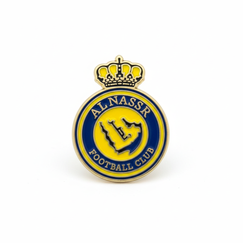 ملصق تصميم معدني شعار النصر