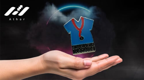 بروش اكسسوارات بتصميم Super Hero M