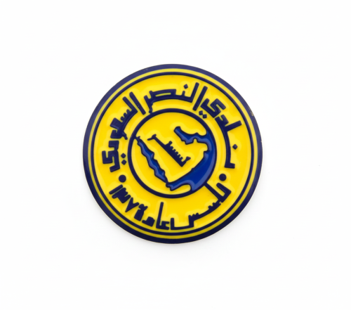 ستيكر معدني شعار النصر القديم