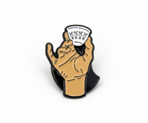 ستيكر معدني قهوة