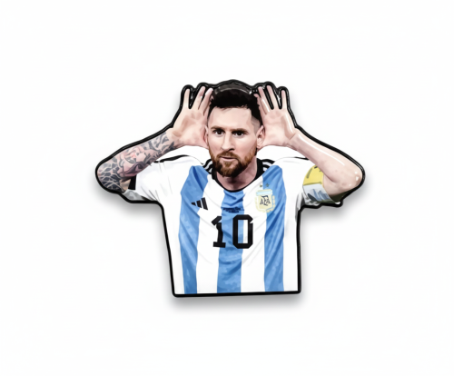 ستيكر معدني ليونيل ميسي