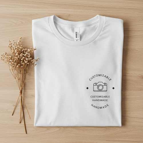 تيشرت مع طباعة خاصة ( طباعة تيشرت )