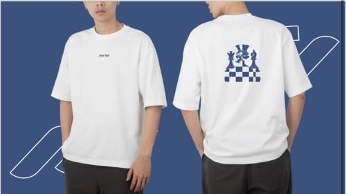 طباعه على تيشيرت بطبعة Chess