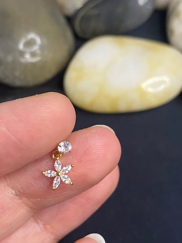 بيرسنق اذن ستانلس ستييل ( طبي)