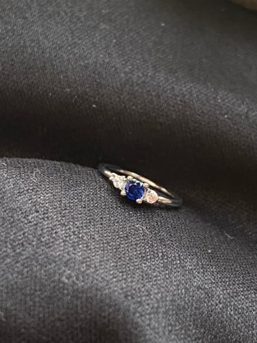 زمام مطعم بالزركون ( لون فضي )