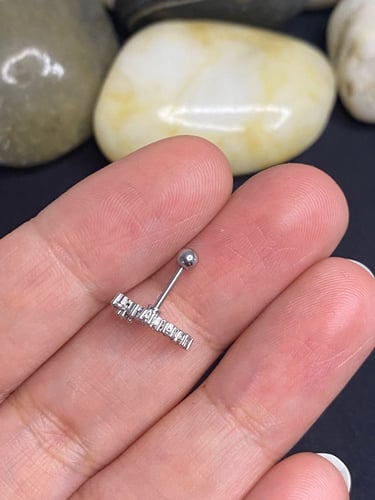 بيرسنق اذن ستانلس ستييل ( طبي