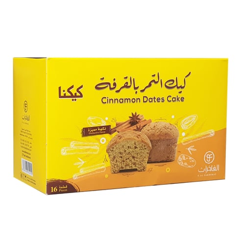 كيك التمر بالقرفة