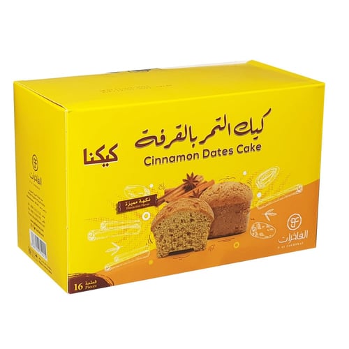 كيك التمر بالقرفة