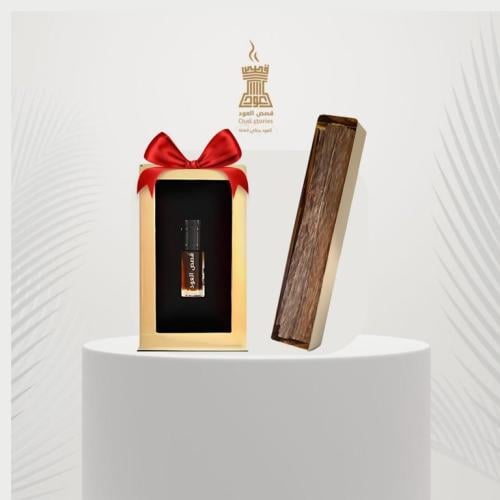 100 غم رقائق عود فيتنامي + هدية ربع تولة دهن