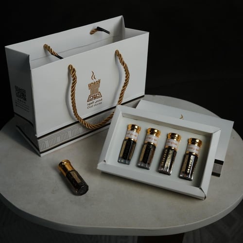 دهن عود كمبودي أربعة أنواع