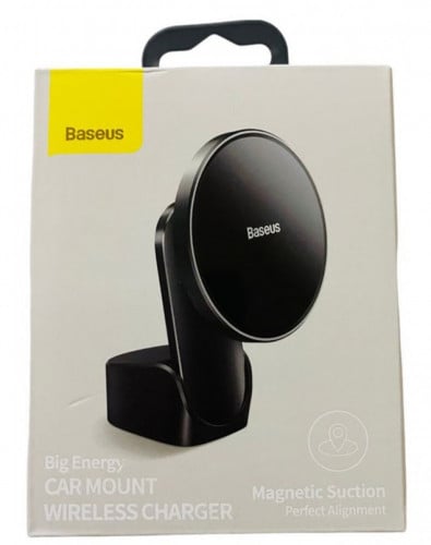 قاعدة الجوال مع شحن واير لس ماركة Baseus