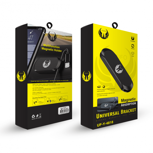 قاعدة مغناطيسية للجوال مع منظم كيابل مدمج Y4818