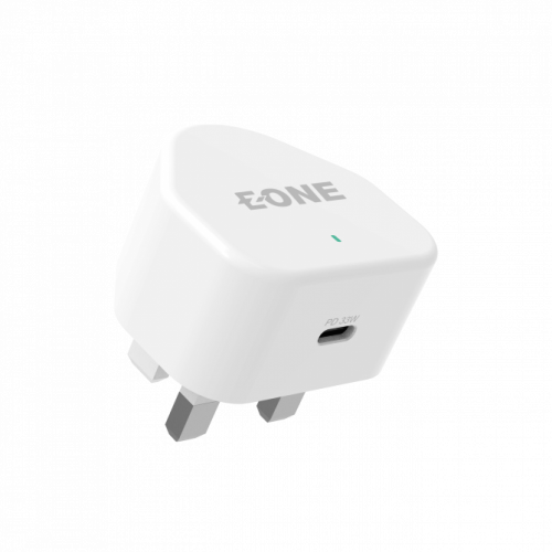 شاحن جداري تايب سي PD بقوة 33 واط من EONE -أبيض