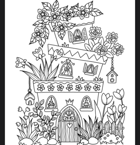 ملف تلوين TinyHouses
