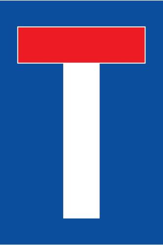 Road End Ahead