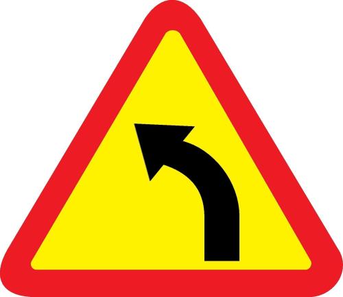 Dangerous Turn at Left