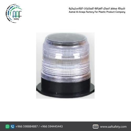 لمبة طاقة شمسية ابيض - SOLAR WARNING LIGHT BL-5095
