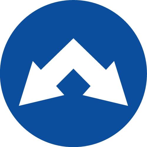 Pass Either Side Sign