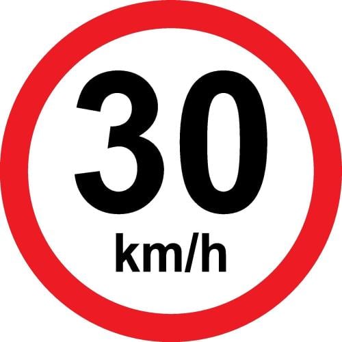 Speed Limit 30 km/h