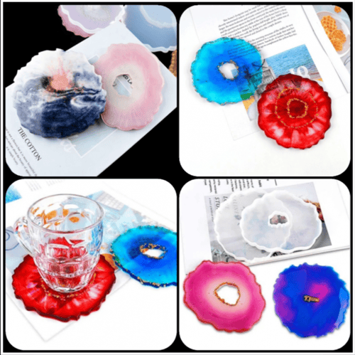 قالب كوستر الأكواب - حجر الجيود