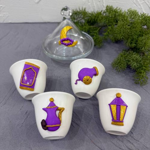 طقم فناجين رمضان